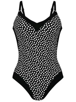 Rosa Faia Summer Dot badpak Zwart,Versch.kleure/Patroon,Wit