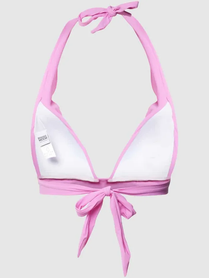banana moon Bikinitop met voorgevormde cups, model 'MAHO SPRING' felroze, foto 2