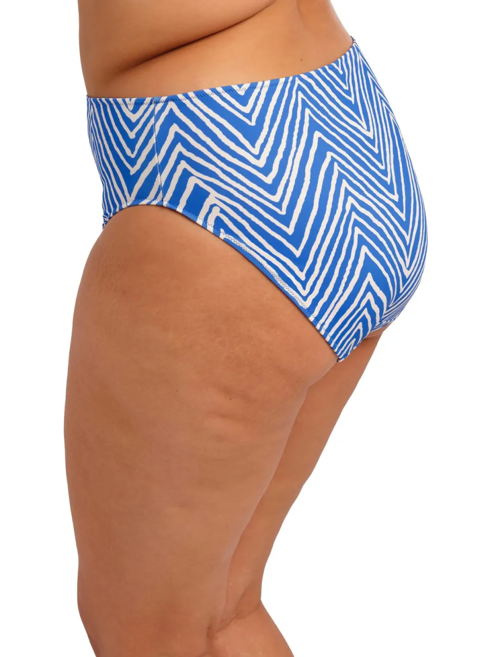 Elomi high waist bikinibroekje Fiji Falls blauw/wit, foto 6