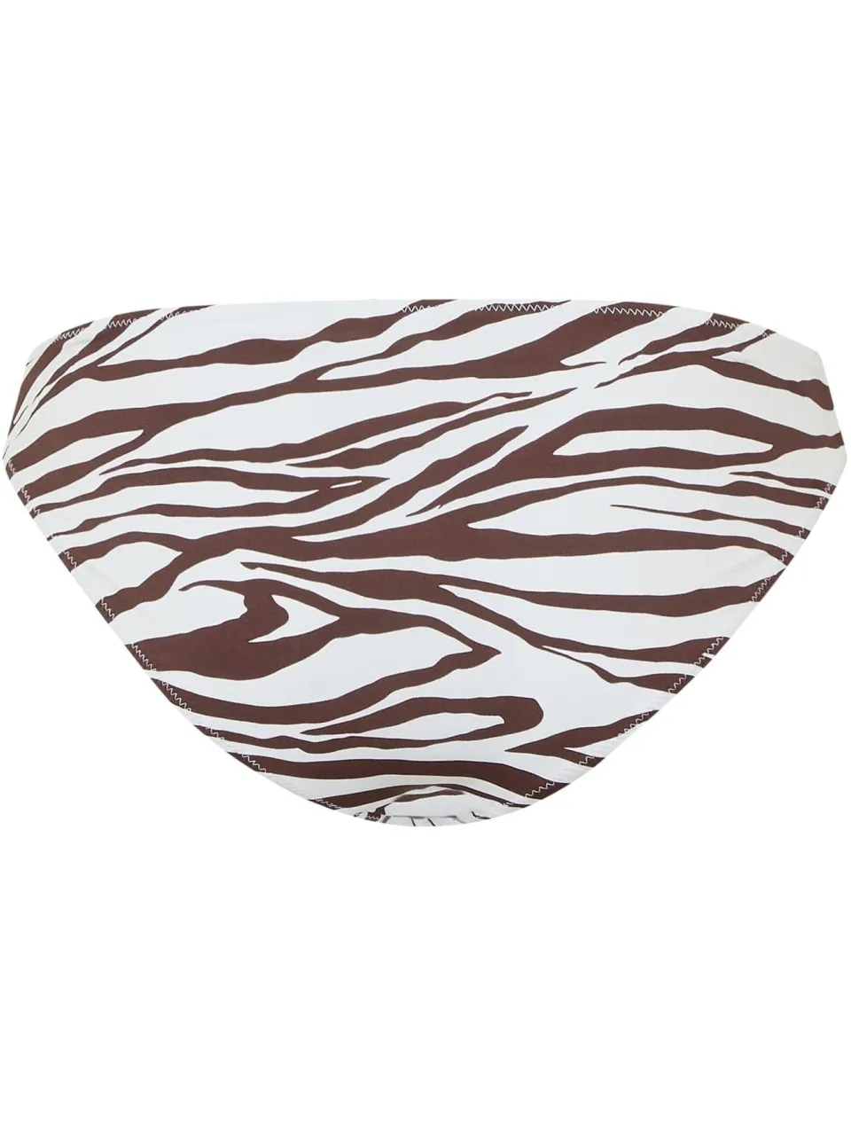 Biba Dames/Dames Icon Zebraprint Bikinibroekje (Bruin/Wit), foto 2