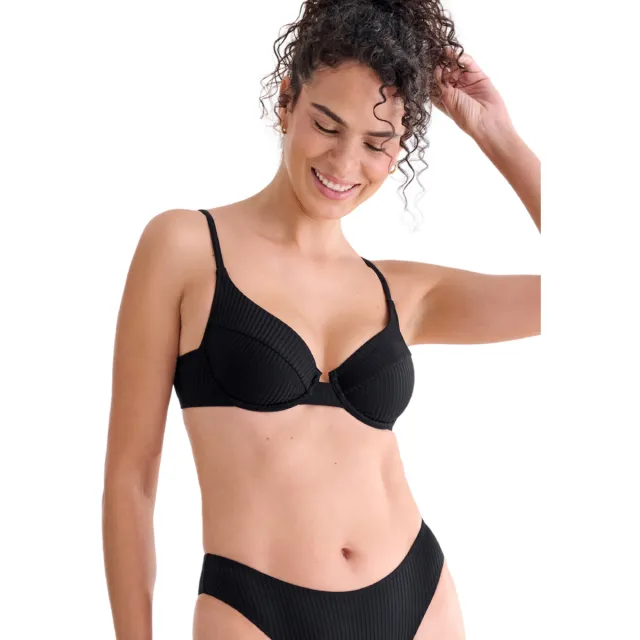 Lisca Florida Cheek beugel-bikinitop zwart