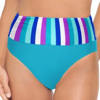 Wiki Swim Florina Tai De Luxe brief bikinislip turquoise Versch.kleure/Patroon