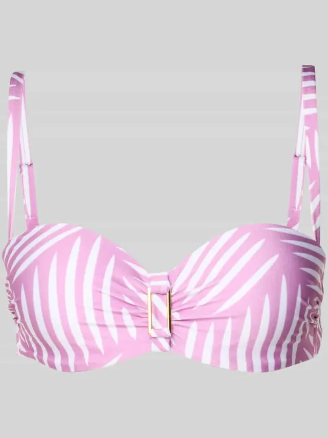 Lascana PLUS SIZE bikinitop met beugel model 'Liv' Violet