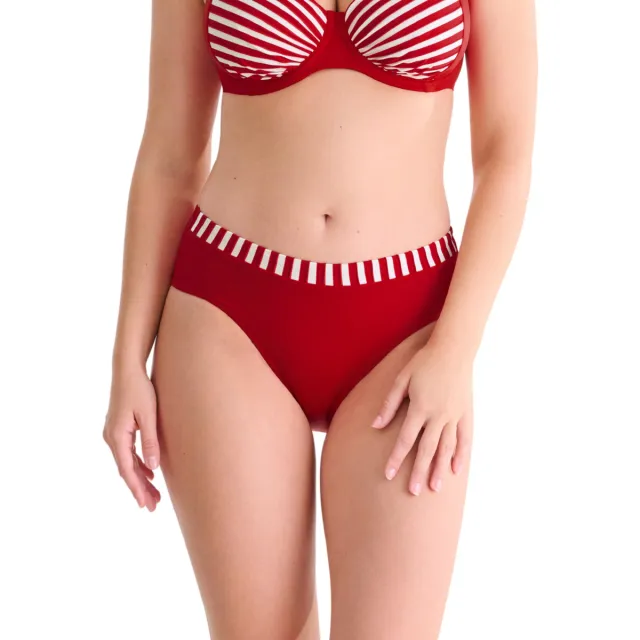 Lisca Bondi bikinibroekje met hoge taille rood