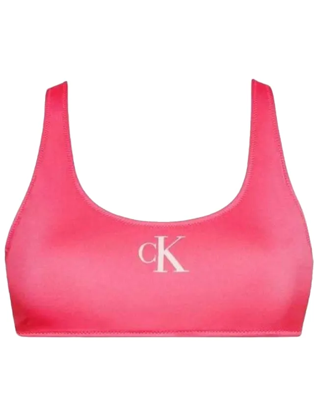 Calvin Klein Dames/Dames Logo Bikinitop (Roze), foto 2