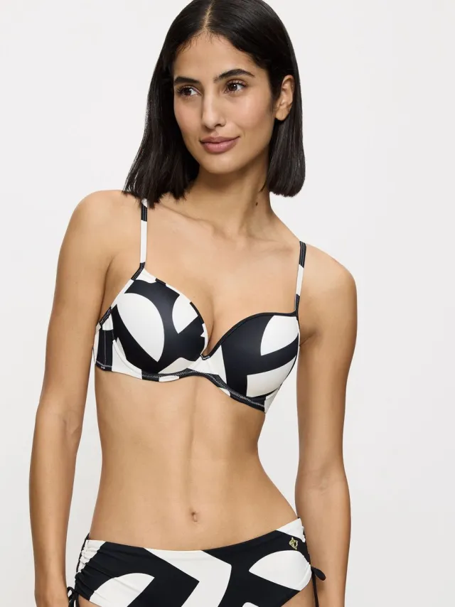 Triumph Bügel-Bikini-Top Summer Allure WHITE - DARK COMBINATION
