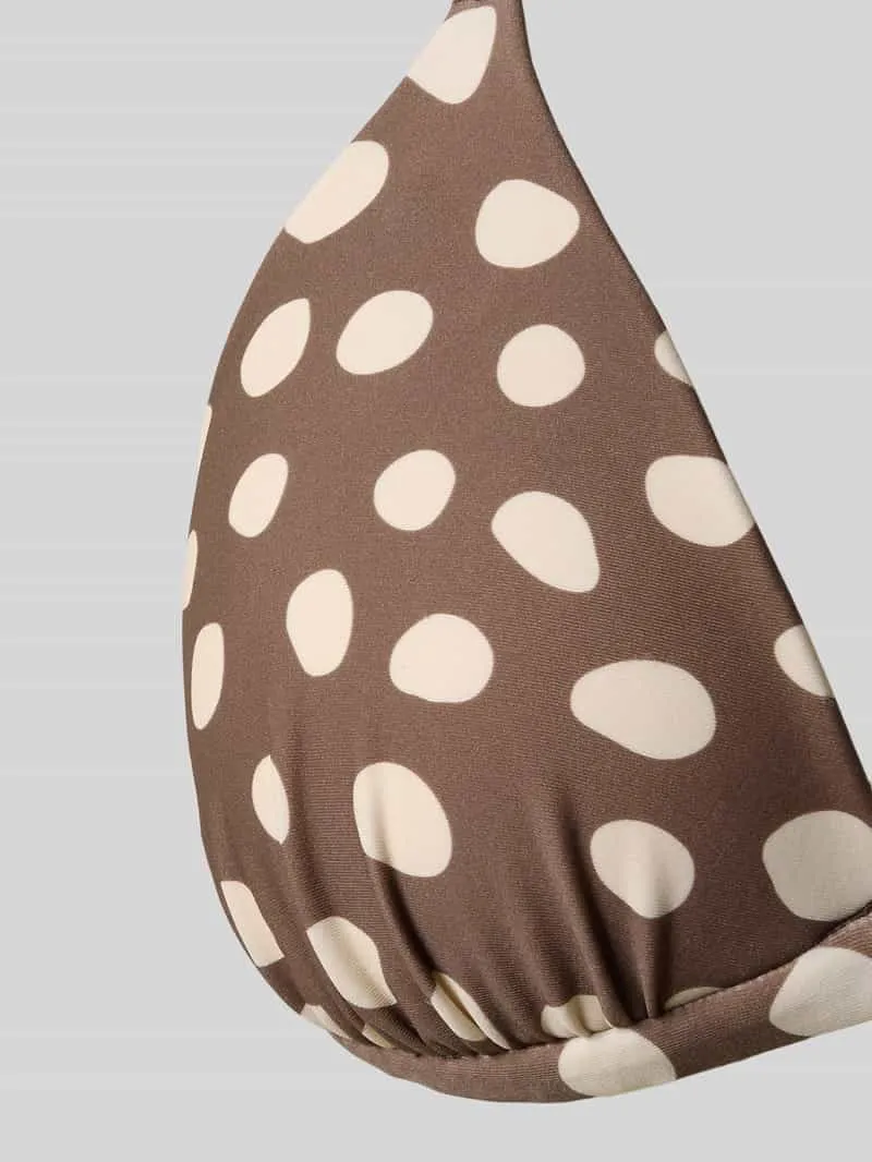 Barts Bikinitop met halter model 'Dauna' middenbruin, foto 3