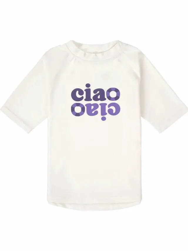 Lässig UV zwemshirt - Ciao - Shortsleeve - Paars - Sea Salt