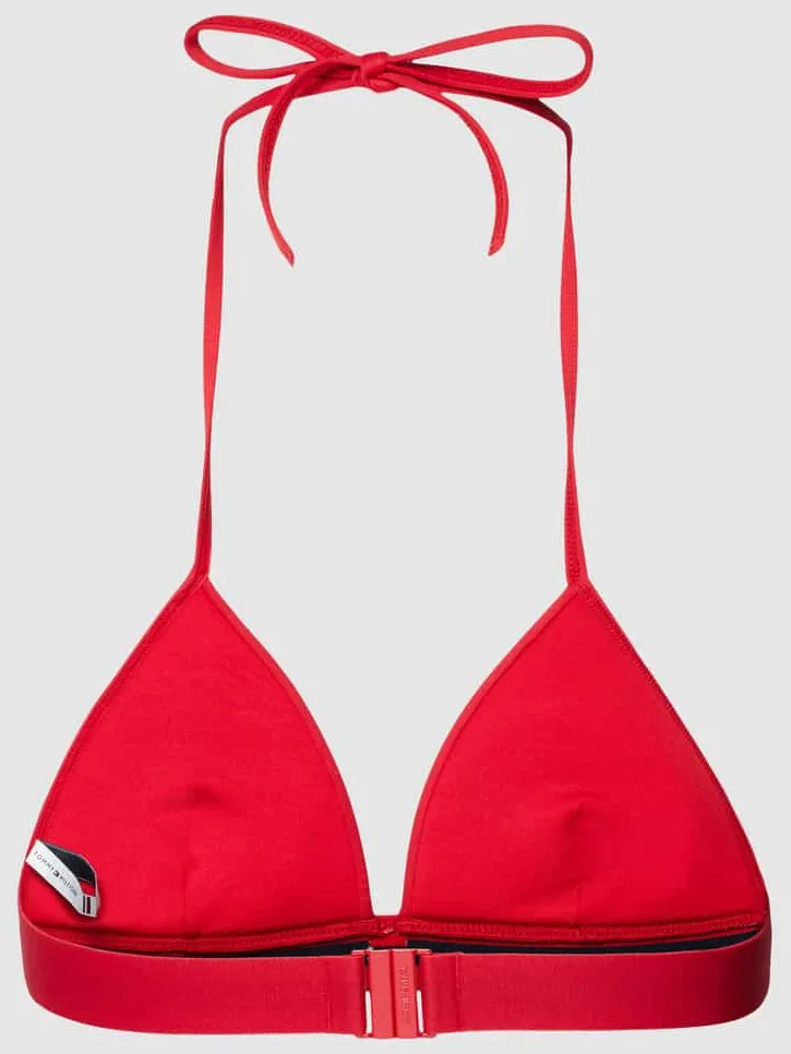 Tommy Hilfiger Bikinitop met halter model 'ORIGINAL' rood, foto 2