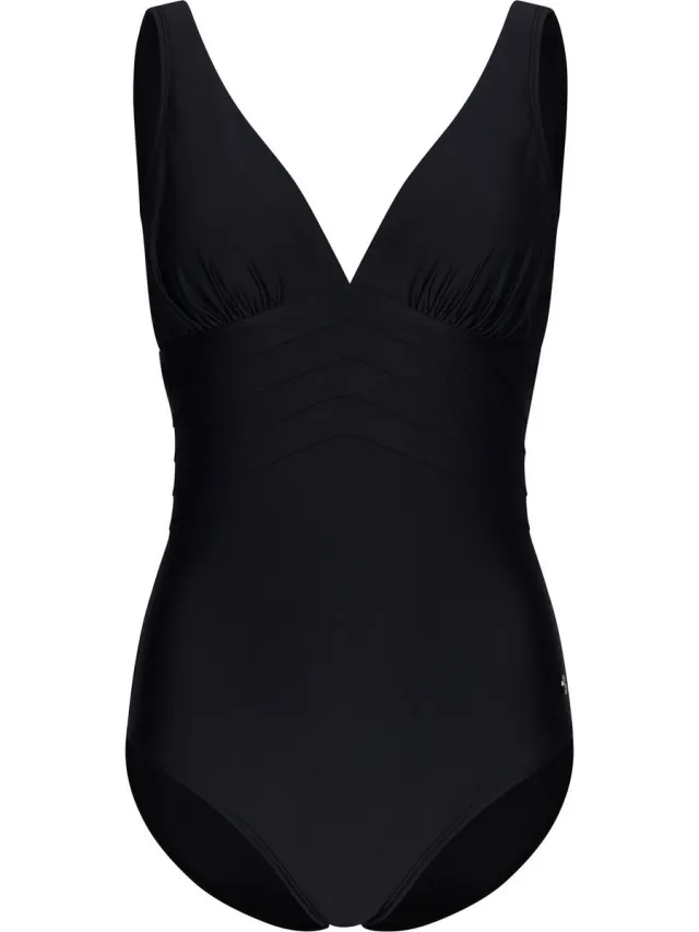 Pastunette Dames Badpak Pastunette - Gorgeous Fit - Zwart - Corrigerend