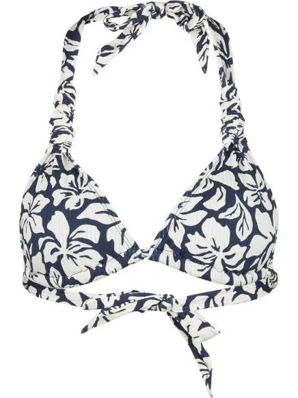 Rip Curl Women's Las Flores Sliding Tri - Bikinitop, grijs/wit