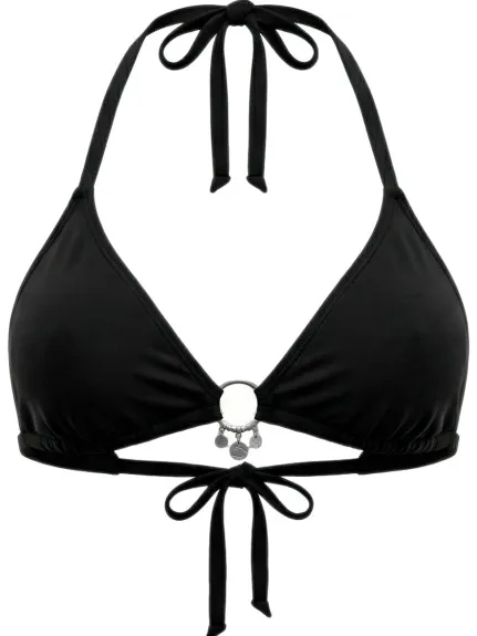 banana moon Women's Dinew Black - Bikinitop, zwart
