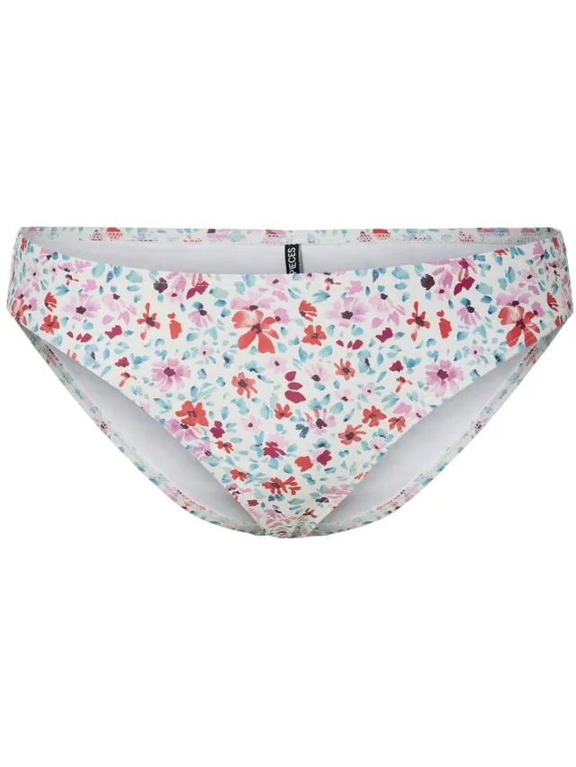 Pieces Dames Bikini Slip PCBAOMI Gebloemde Print cloud dancer