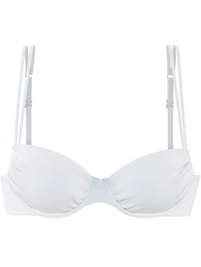 beugelbikinitop wit, foto 2