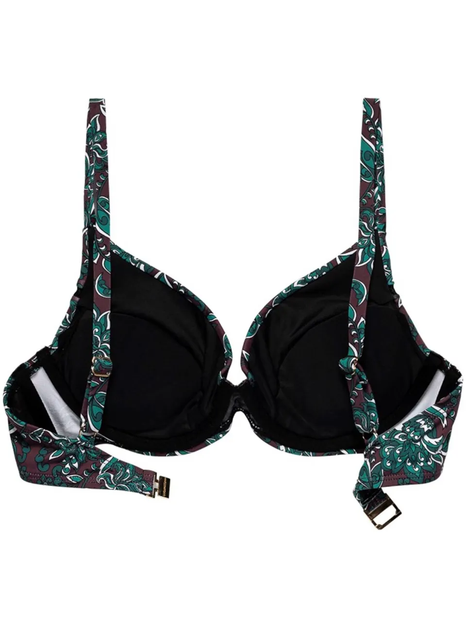 Panos Emporio Bikinitop met bloemenprint voor dames (Paars), foto 2