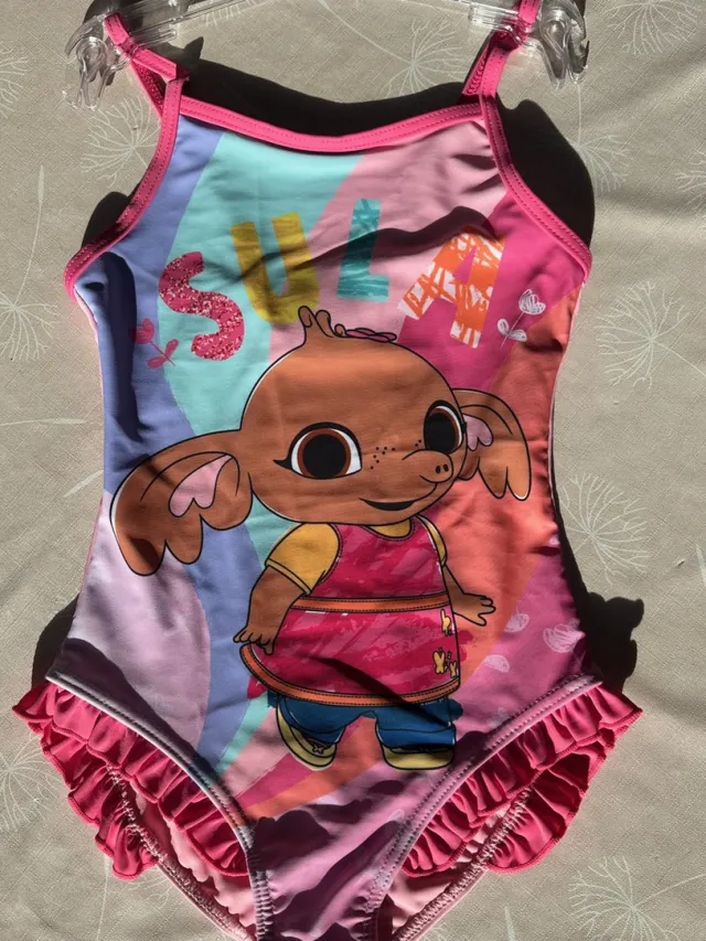 Bing Bunny Badpak - Konijn Zwempak - Sula. Roze. Maat 110 cm / 5 jaar
