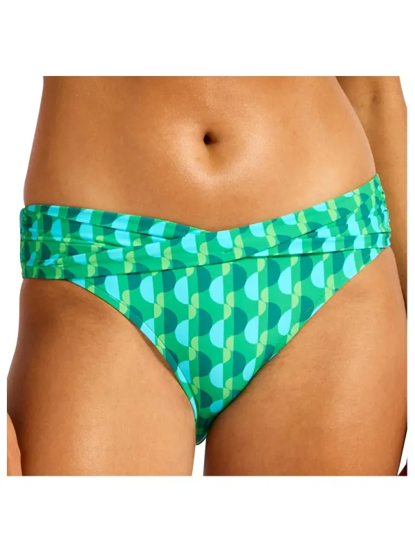 Seafolly Women's Sorrento Twist Band Mini Hipster Pant - Bikinibroekje, oranje