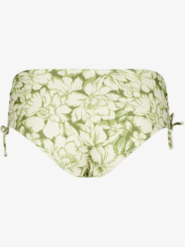 Osaga dames bikinibroekje met bloemenprint groen, foto 2