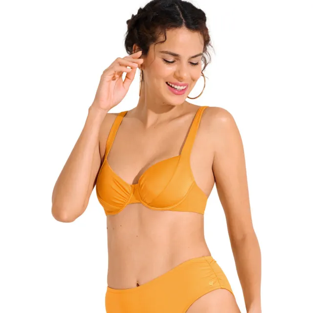 Lisca KARPATHOS Cheek beha-top met beugels geel