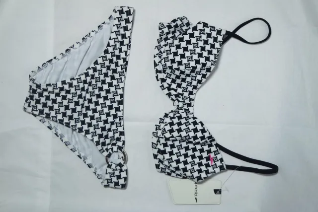 Speedo zwart wit bikini maat