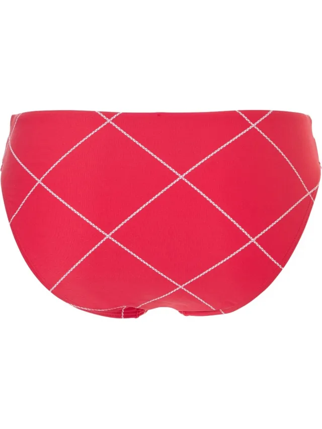 Tweka bikinibroekje big check rood voor Dames