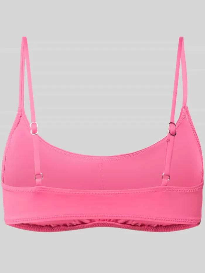 Polo Ralph Lauren Bikini-top met logo-stitching felroze, foto 2