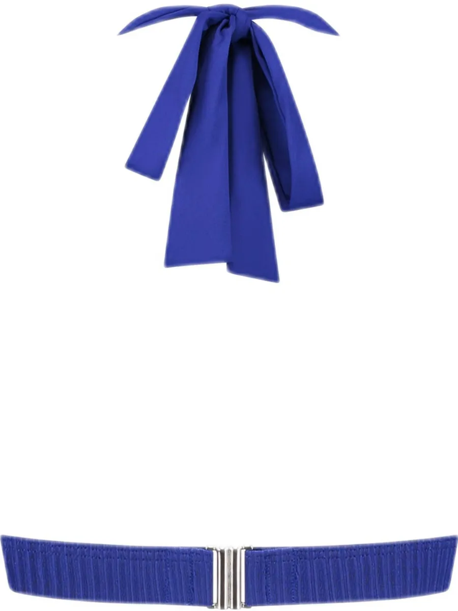 Cyell voorgevormde halter bikinitop blauw, foto 3