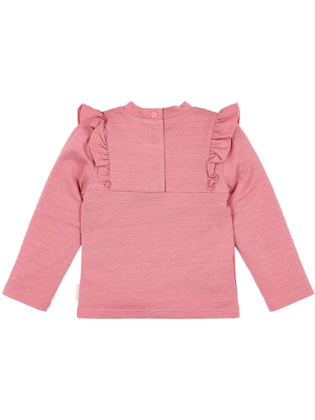 Little Dutch Zwemshirt Lange Mouwen - Dreamy Pink Sparkle - 74/80 Roze