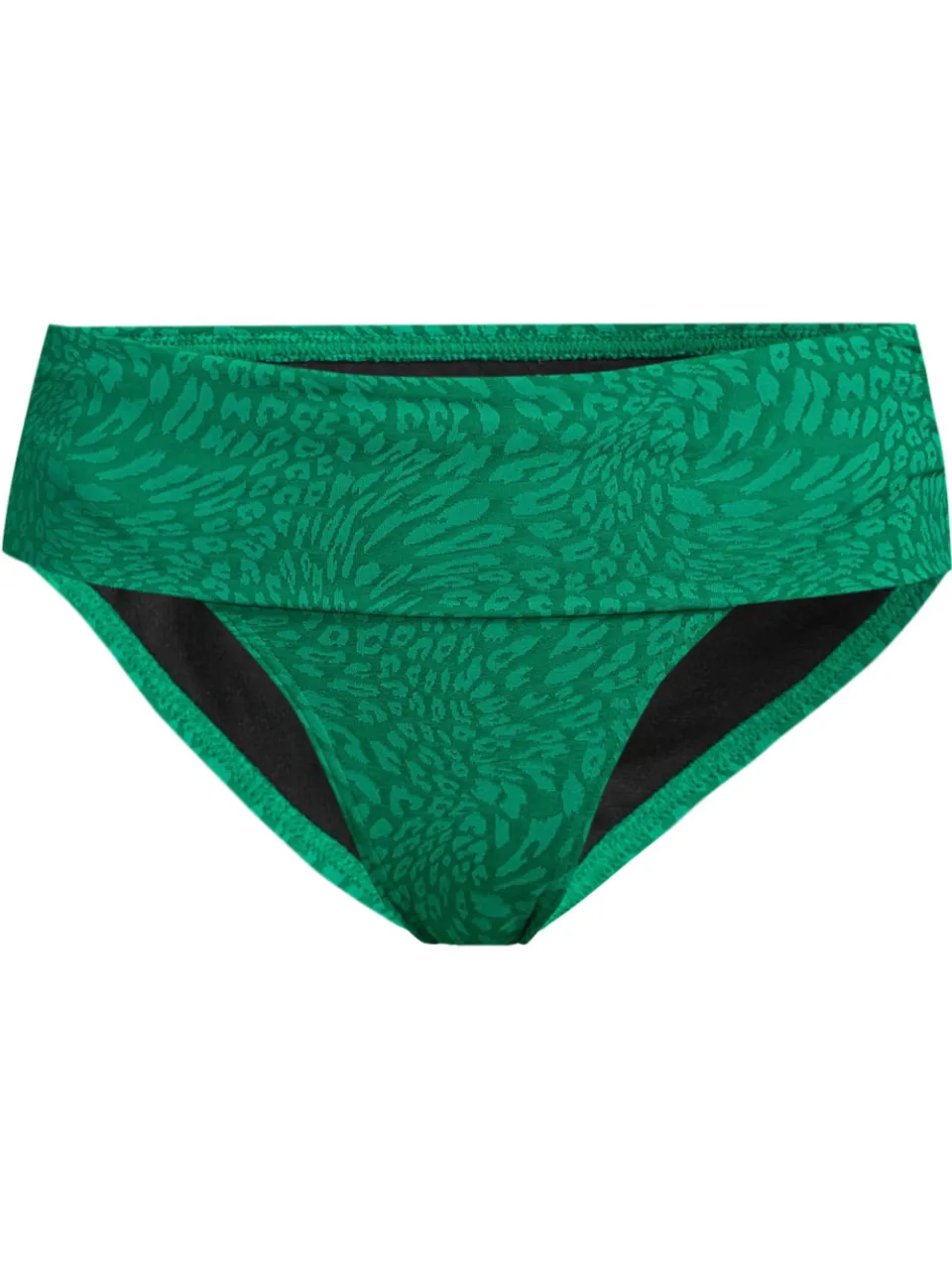 BEACHWAVE omslag bikinibroekje met textuur groen, foto 2