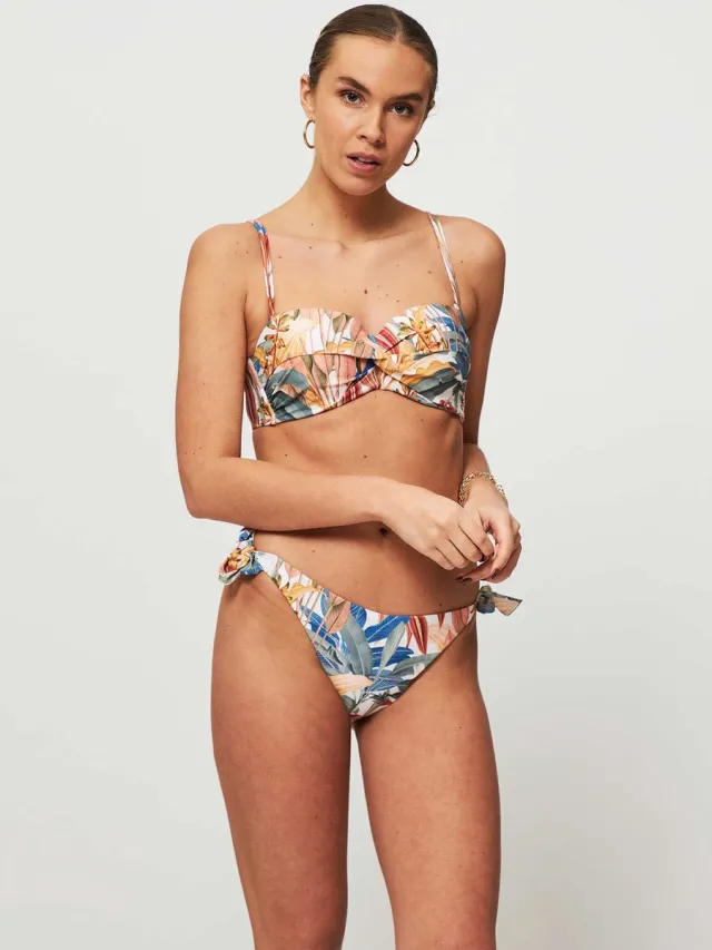 Cyell Tropical catch bikinibroekje geel