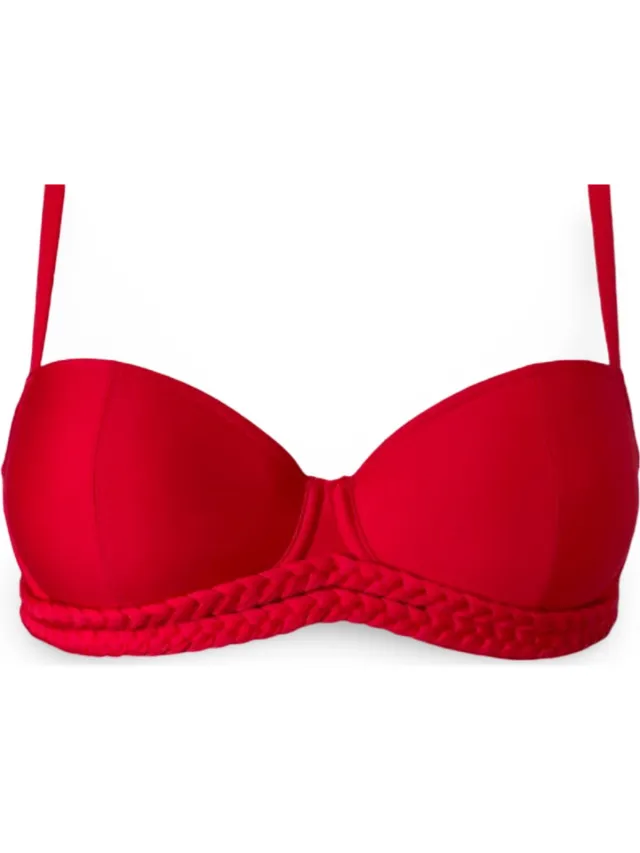 Marie Jo Swim Blanche Bikini Top 1002719 Pomme D Amour - maat EU 70C / FR Rood