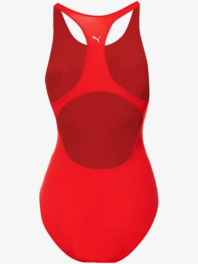 Puma dames badpak rood, foto 2