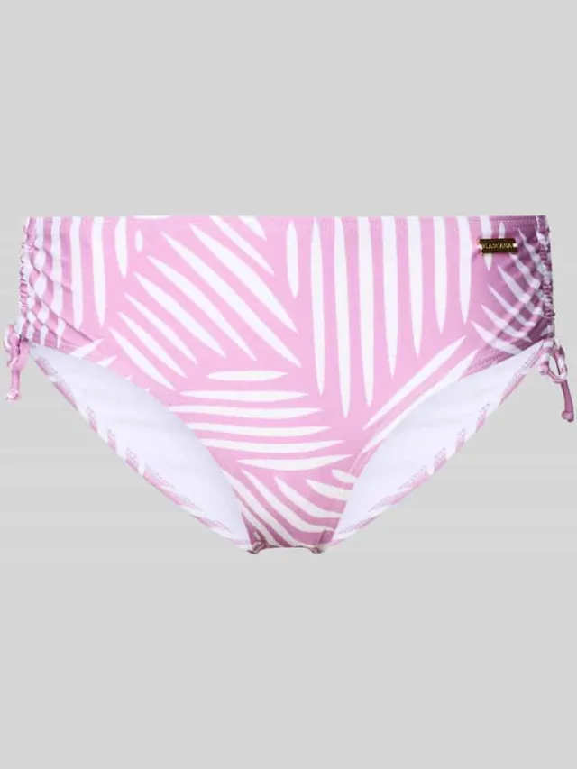 Lascana Bikinibroekje met zijdelingse rimpelingen model 'Liv' Violet
