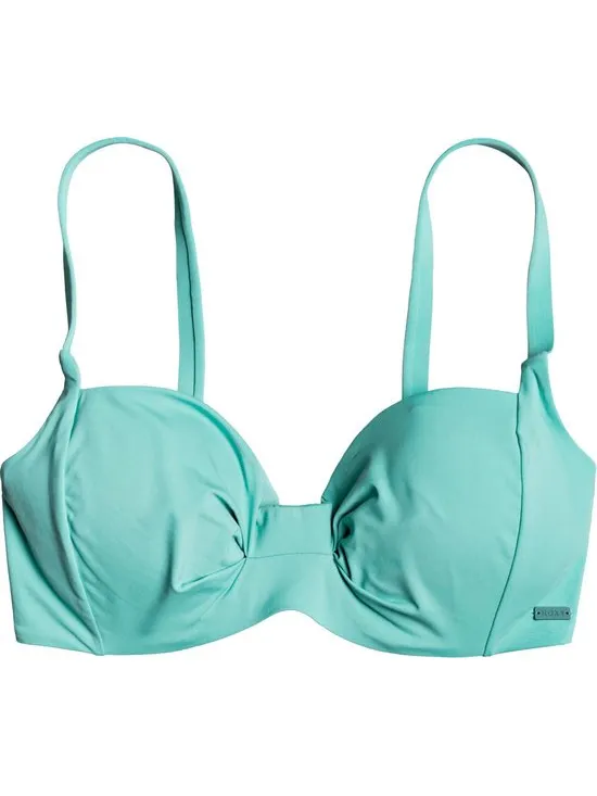 Roxy S - Beach Classics - D-Cup Underwired Bikini Top groen