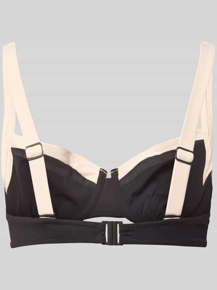 Marc O'Polo Bikinitop met beugels zwart, foto 2