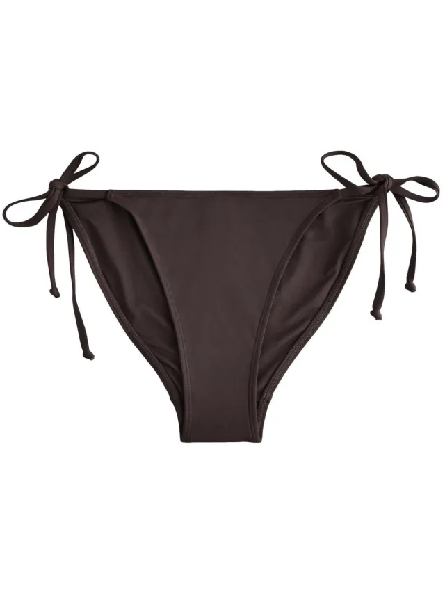 Next Dames - Bikinislip met strik opzij - Bruin Chocolate Brown