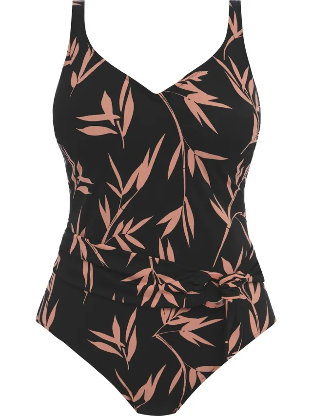 Fantasie Luna Bay UW Plunge Swimsuit Dames Badpak zwart