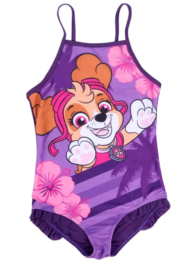 PAW Patrol Badpak / Zwemkleding - Skye - Paars