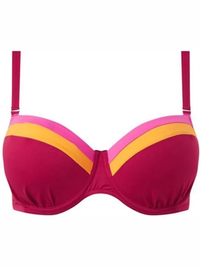 Cyell bikinitop - Utopia Rood/oranje/roze