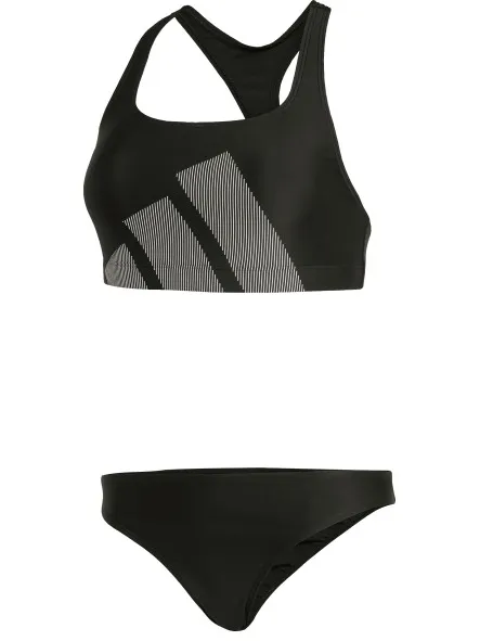 Adidas 3 Bar Logo bikini zwart