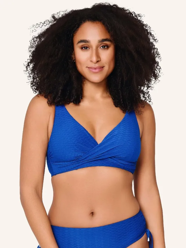 LingaDore Beugel Bikini top Blauw