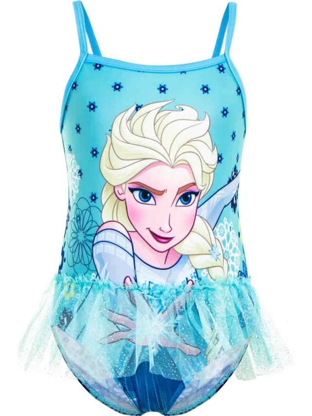 Disney Frozen Badpak - Elsa - 5 jaar blauw