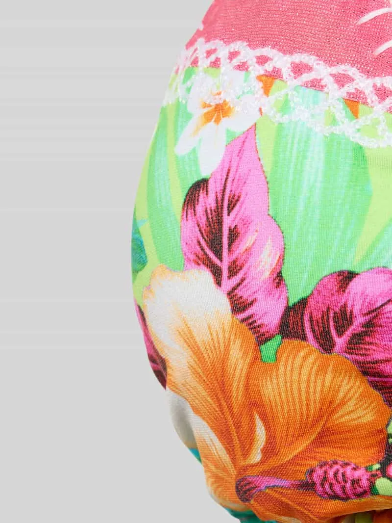 Banana Moon Bikini met label-details model 'LINDOSTORA PALMBAY' groen, foto 3