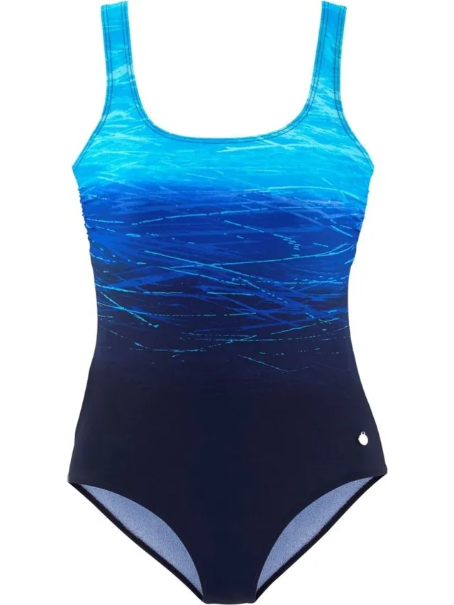 Lascana badpak Basic blauw