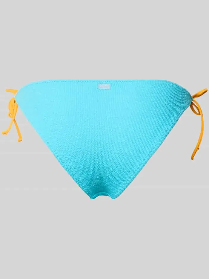 Banana Moon Bikinibroekje met labeldetail model 'LENKA' blauw, foto 3