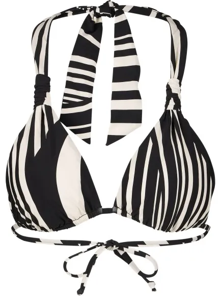 Seafolly Women's Coastline Multi Fit Longline Tri - Bikinitop, grijs