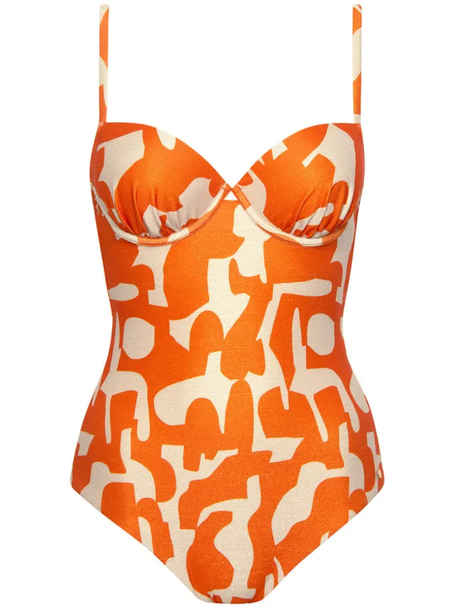 Lisca ASWAN bikini roze Oranje