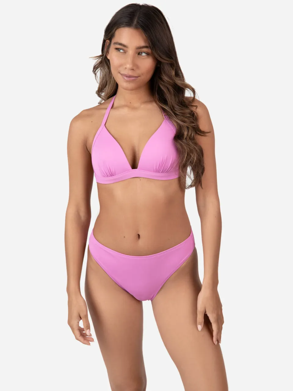 Brunotti voorgevormde triangel bikinitop Lisselot roze