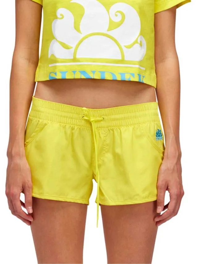 Sundek Margate Zwembroek Geel M Vrouw Buttercup 04