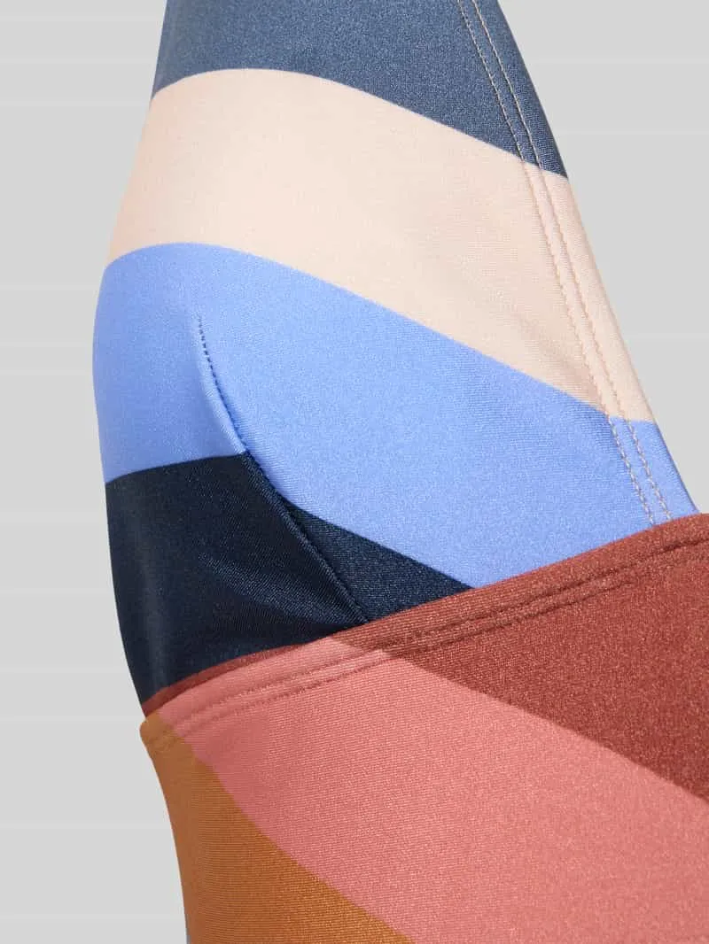 Barts Badpak in all-over look met V-hals blauw, foto 3